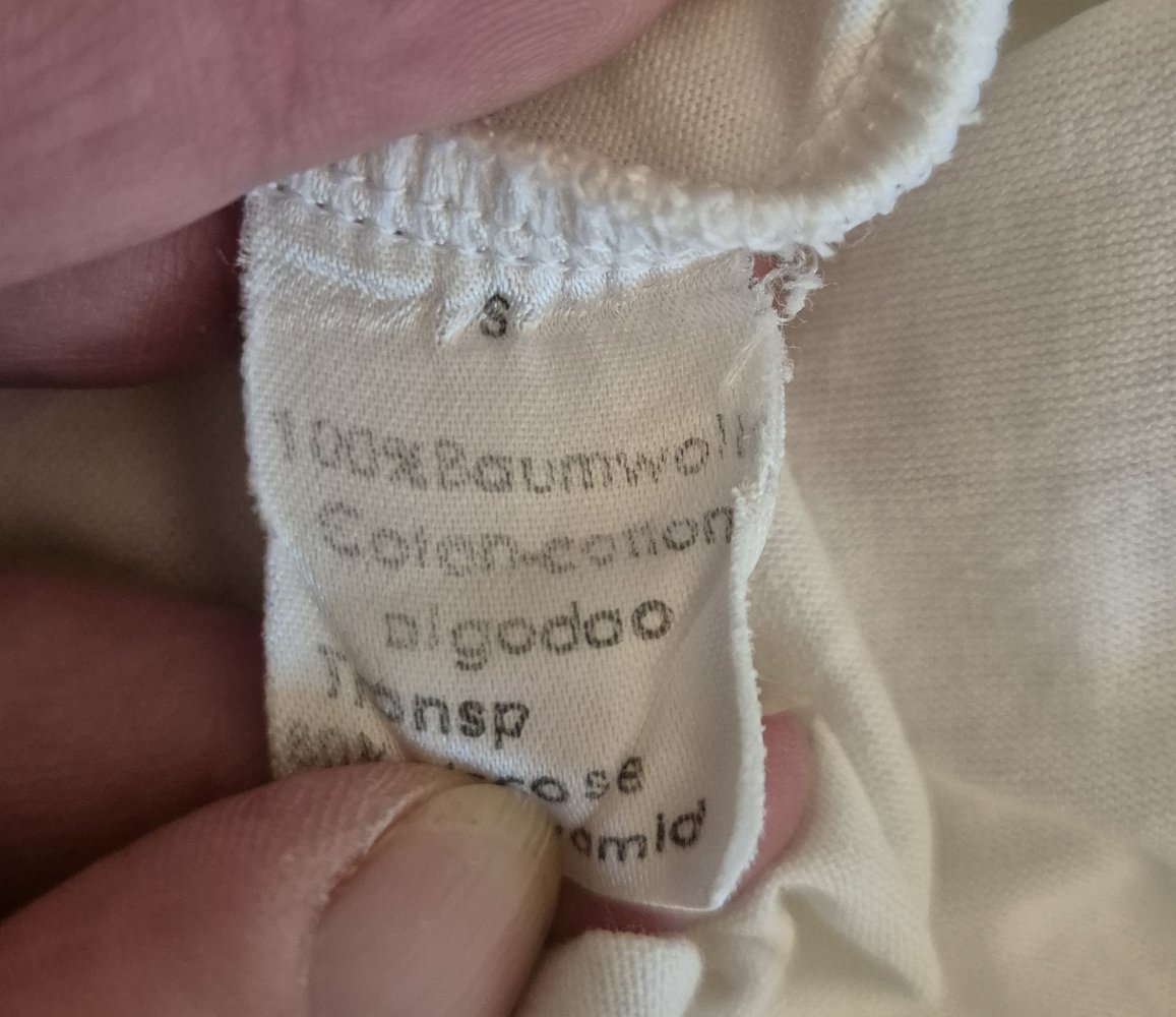 Louis Feraud Schlafanzug creme weiß Gr 36 - 38