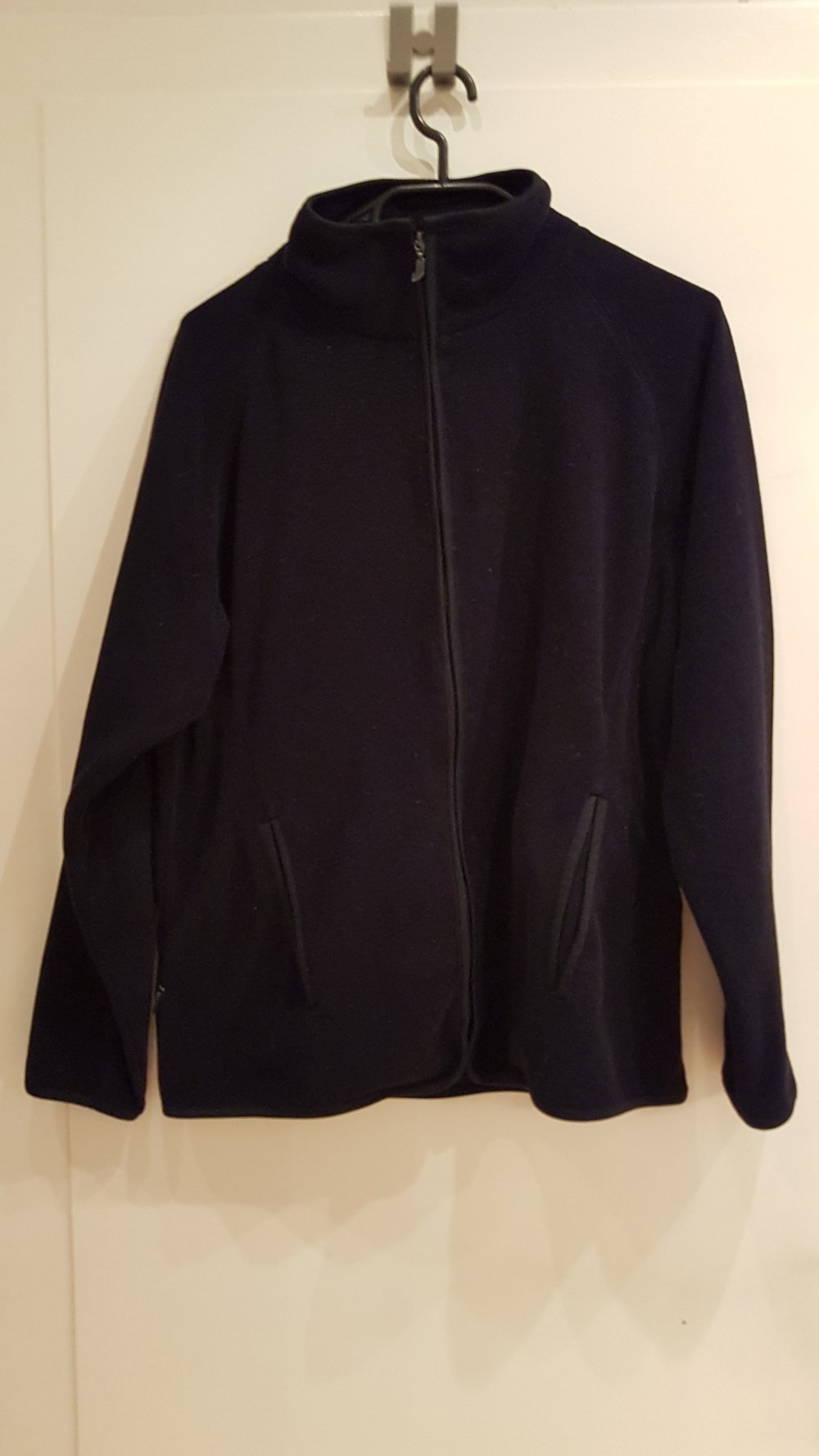 Joy Fleecejacke, schwarz, Gr 40