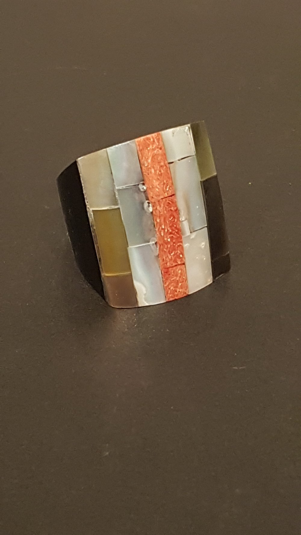 Ring Kunststoff -harz?, modisch, bunt