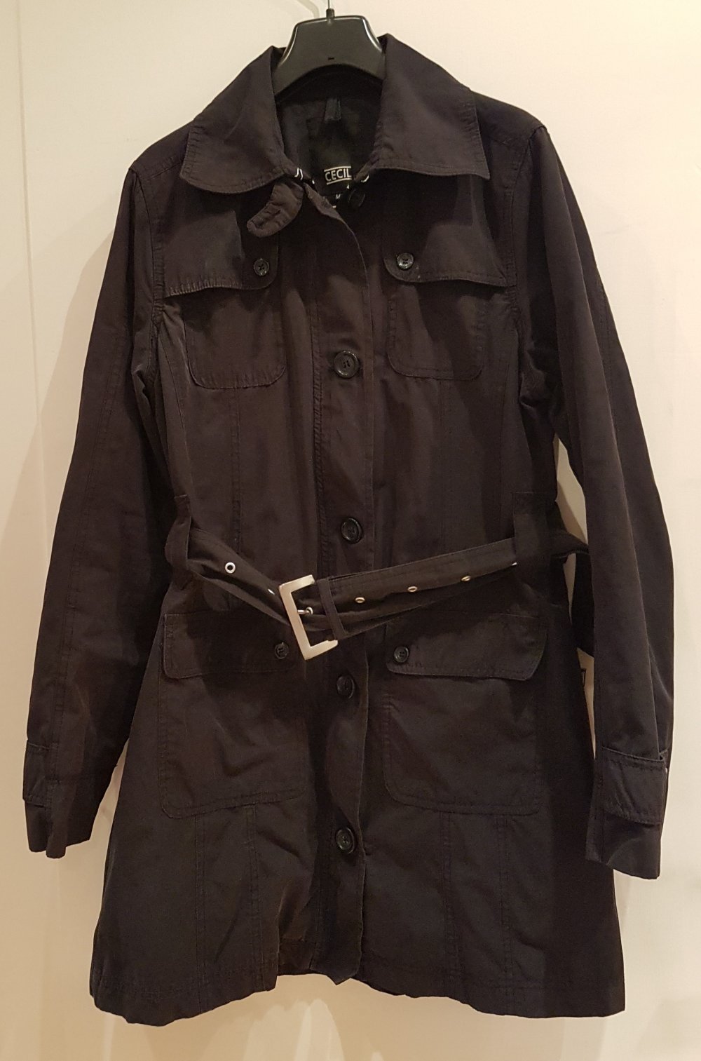 Cecil Parka Kurzmantel schwarz Gr M