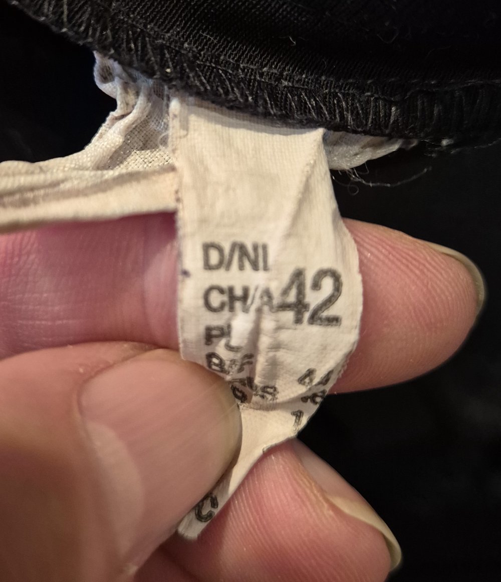 Gerry Weber Anzughose Kostümhose Stoffhose schwarz Gr 42