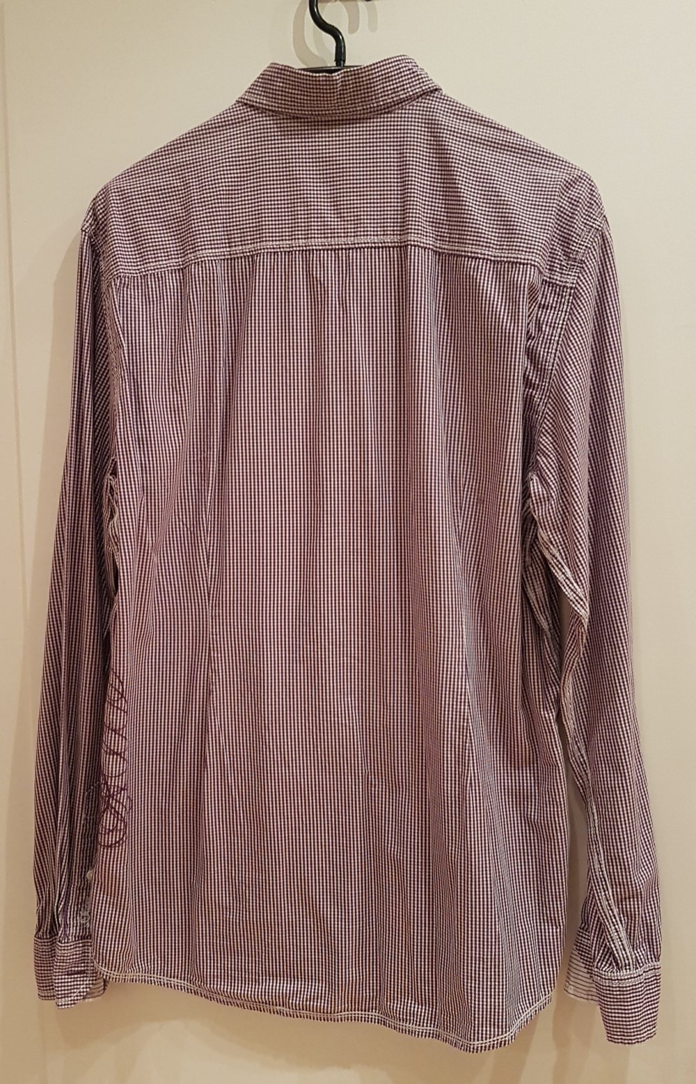 S. Oliver Hemd karriert auberging Gr M Slim Fit