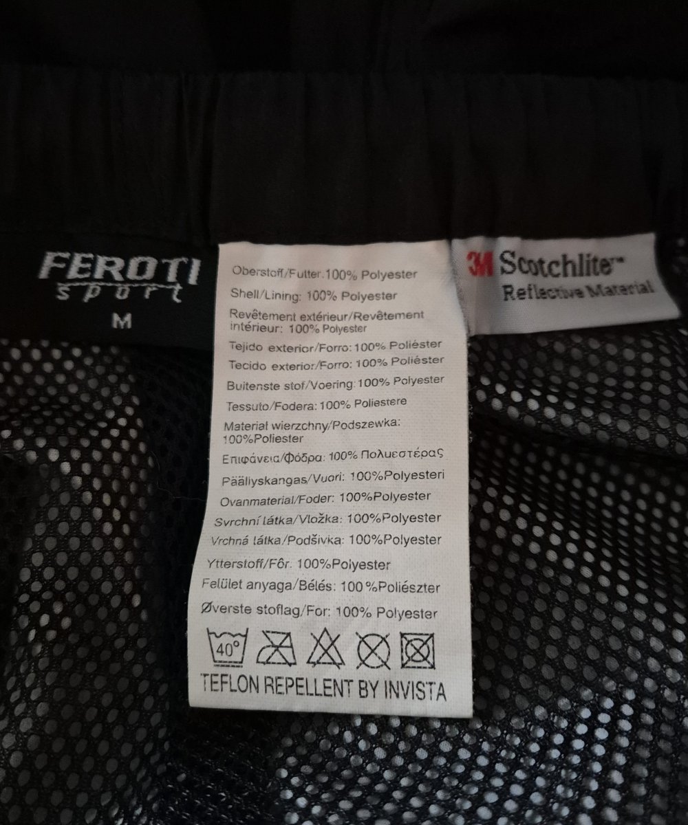 Feroti Walkinghose Sporthose schwarz Gr M