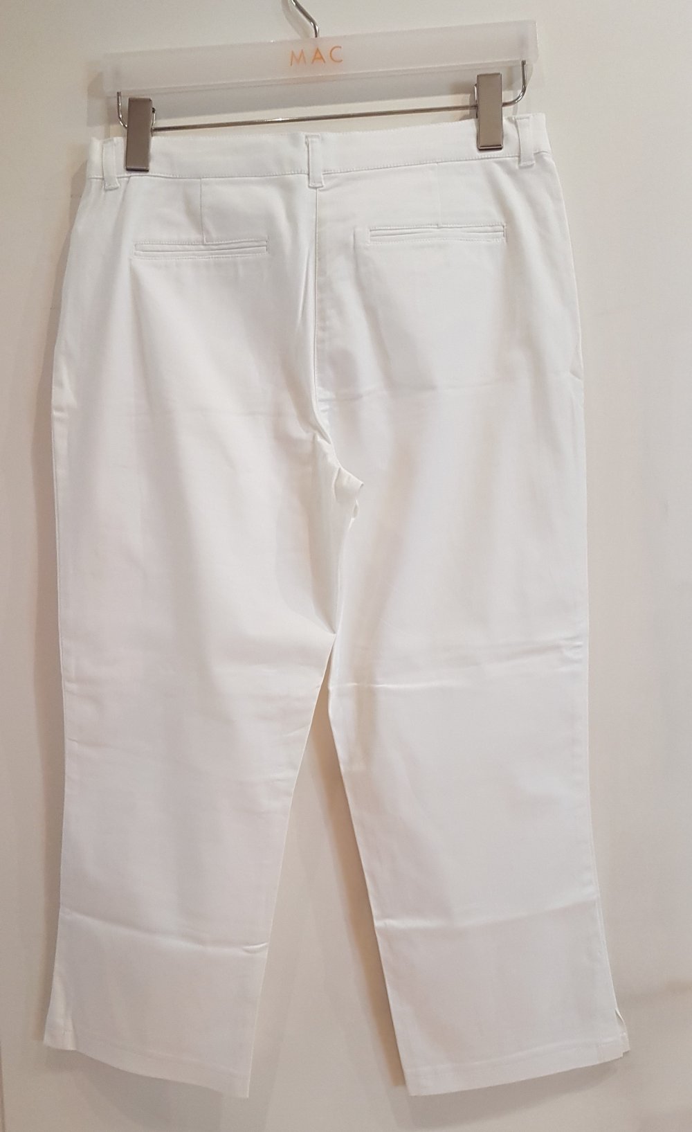 Bonprix Caprihose weiß Gr 38