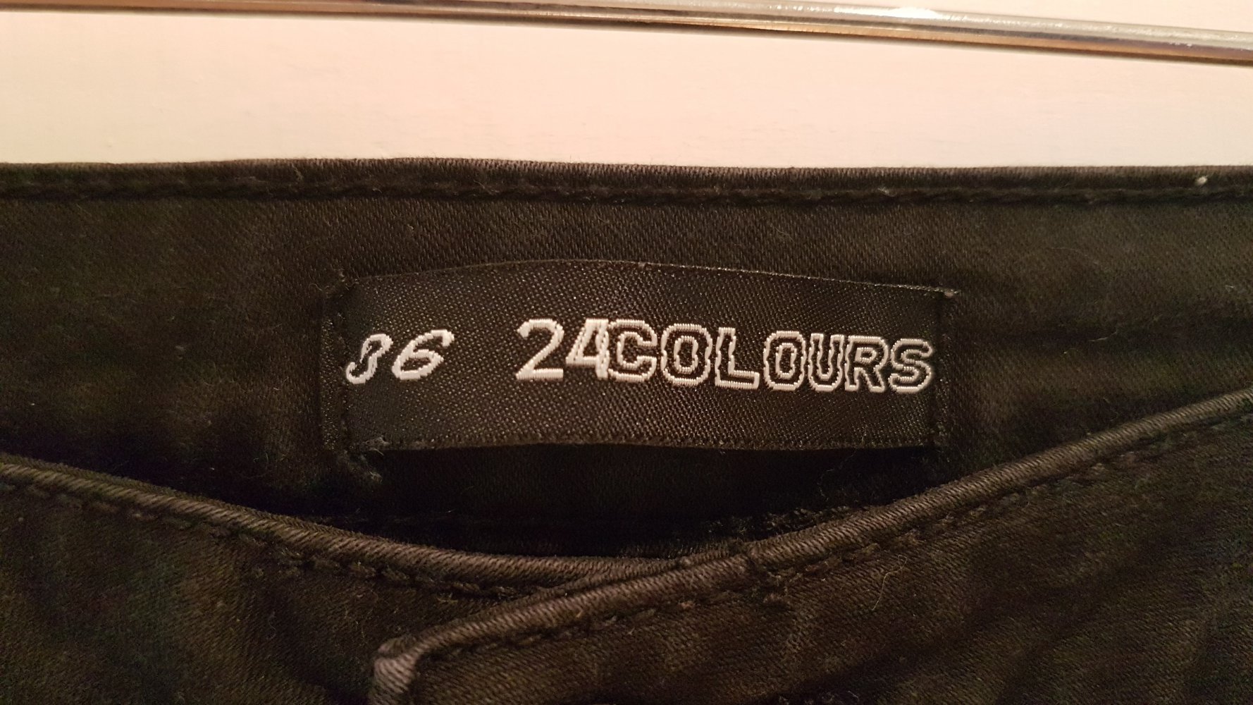 24colours Hotpants, schwarz, Gr. 36