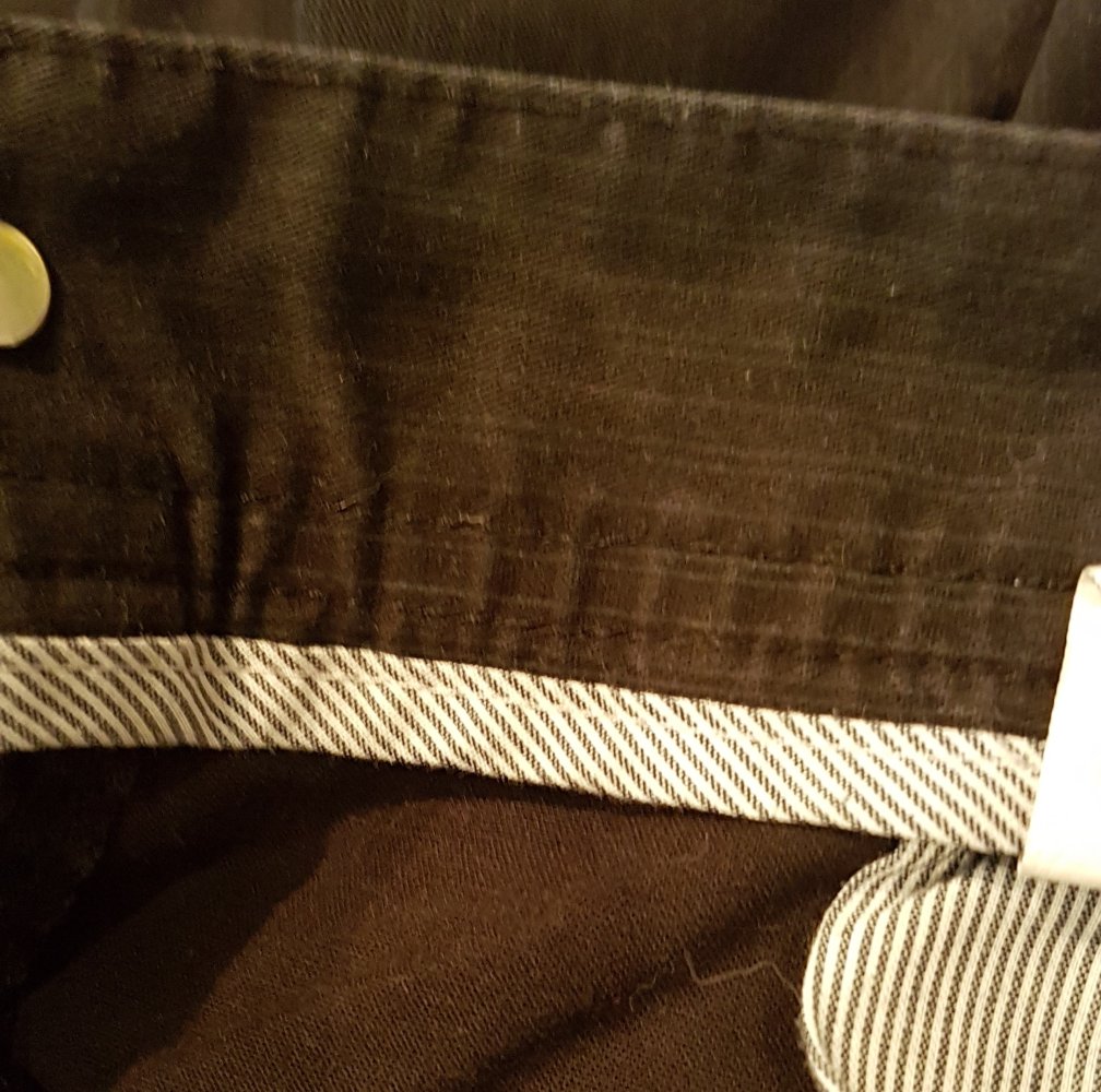 Charles Vögele Hose Stoffhose 5 Pocket schwarz Gr 48