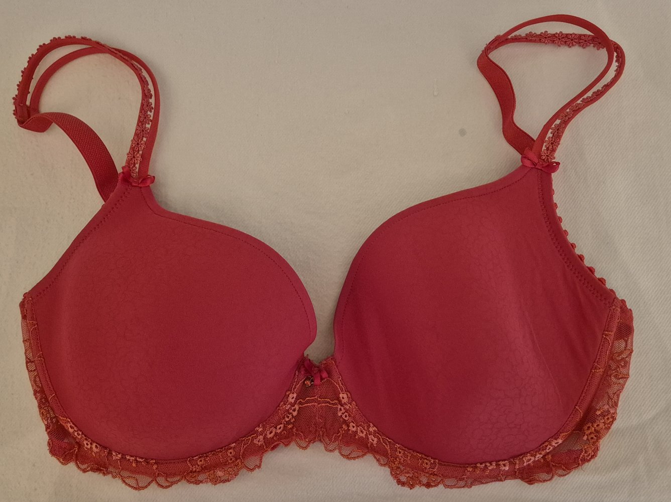 Marie Jo BH gepolstert rot Gr 80 D