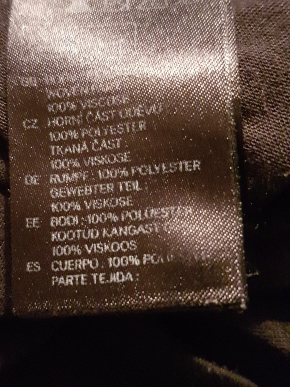 H&M Schupfbluse, Bluse, schwarz, Gr. XS