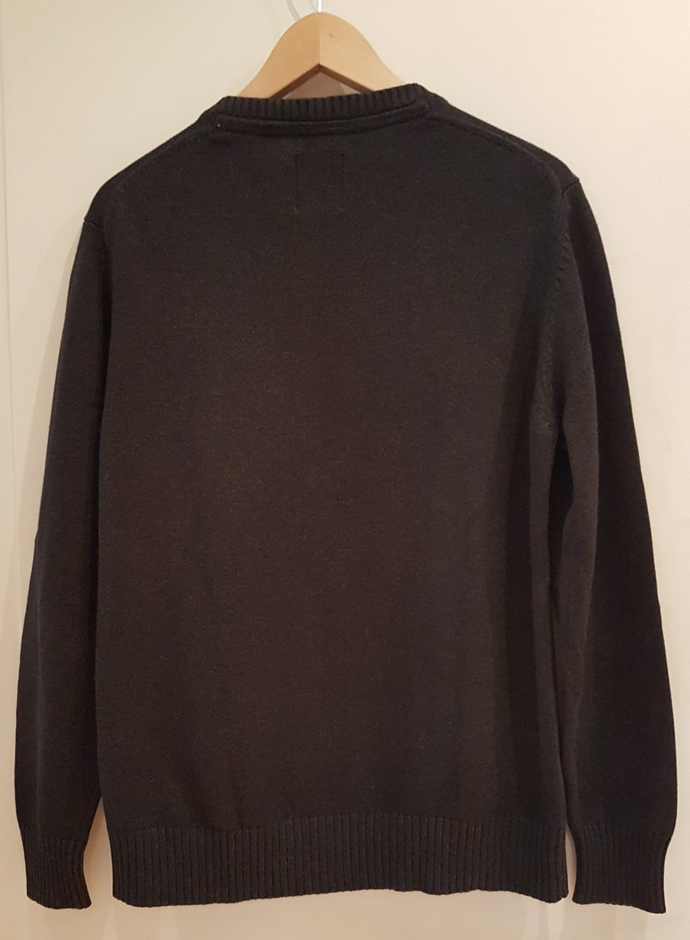 Tom Tailor Pullover Strick grau schwarz Gr M