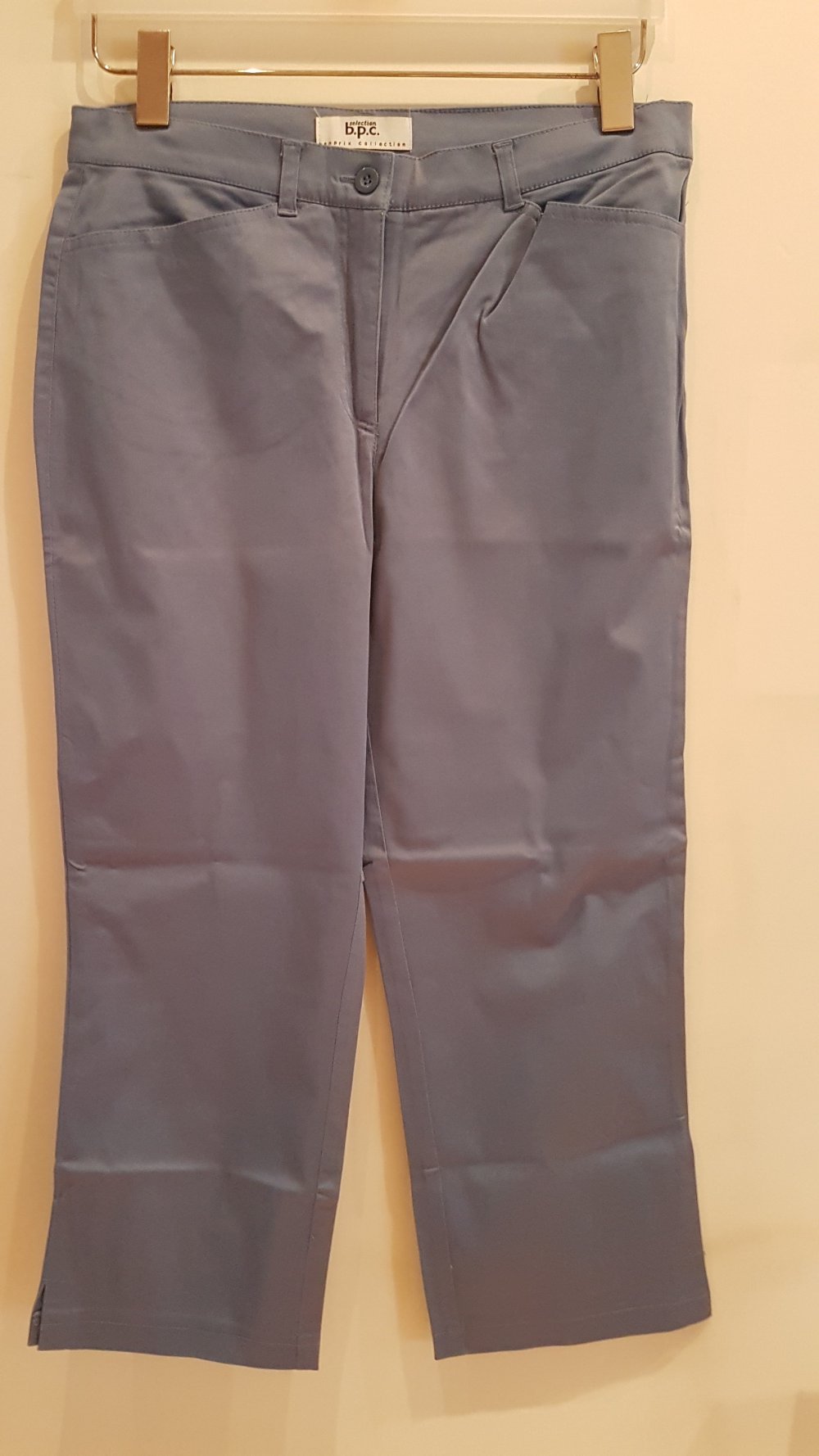 Bonprix Hose Capri, Sommer, blau, Gr 38