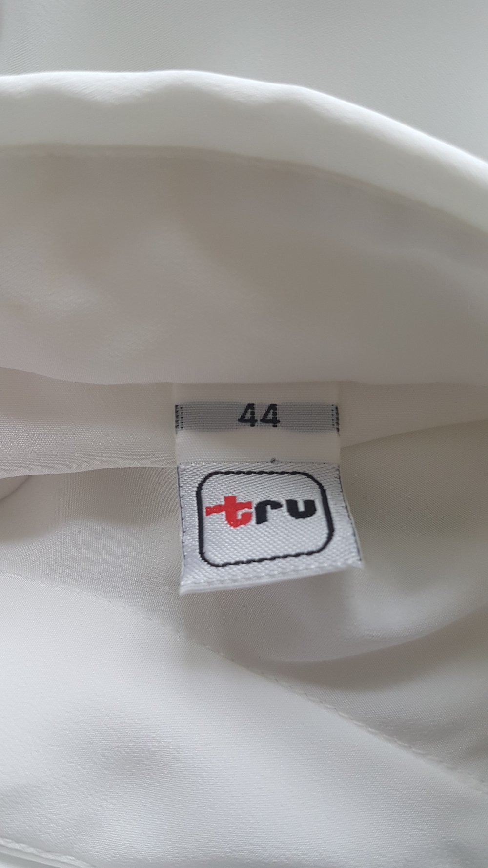 Tru Bluse weiß, Gr. 44
