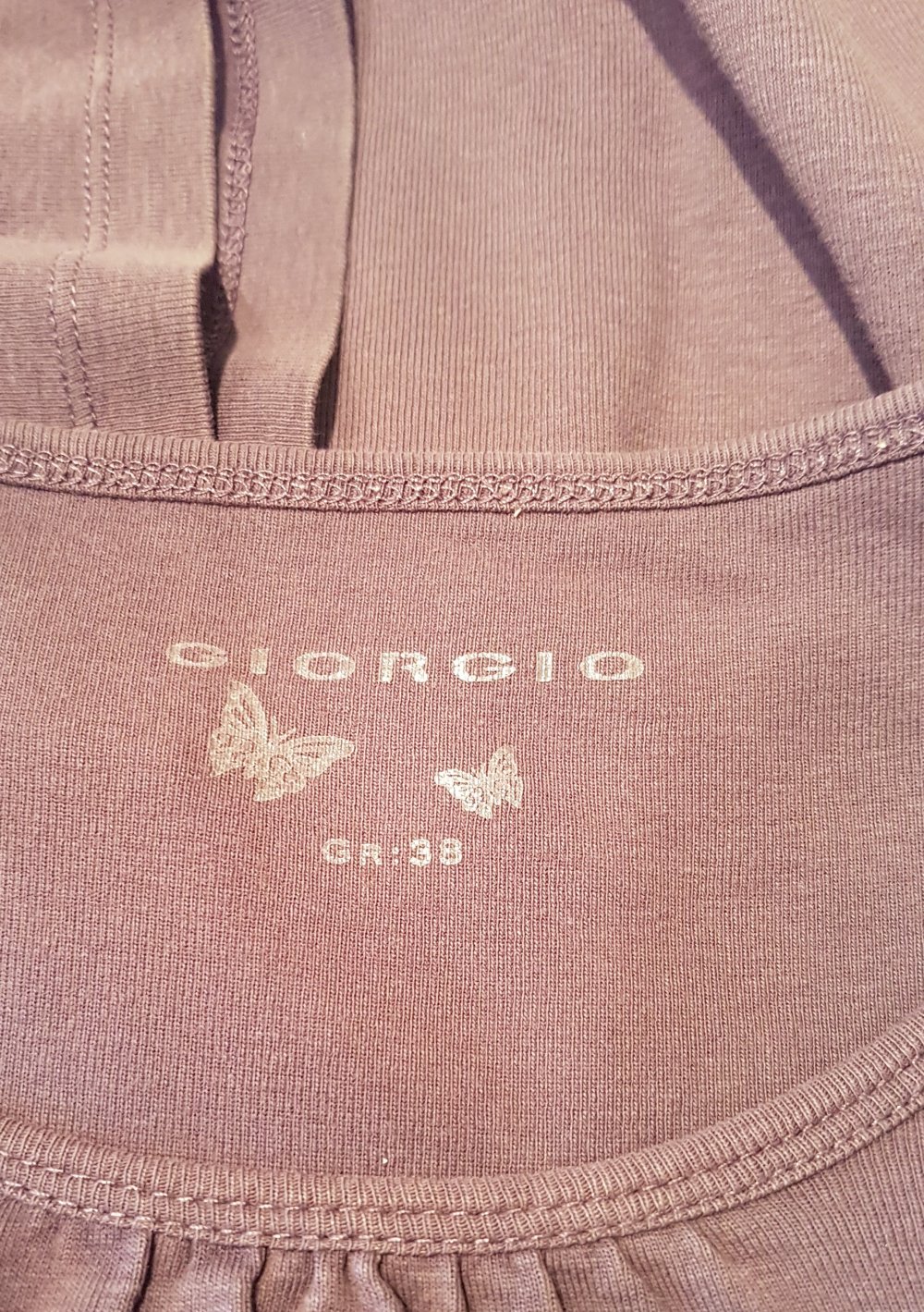 Giorgio T-Shirt lila Gr 38