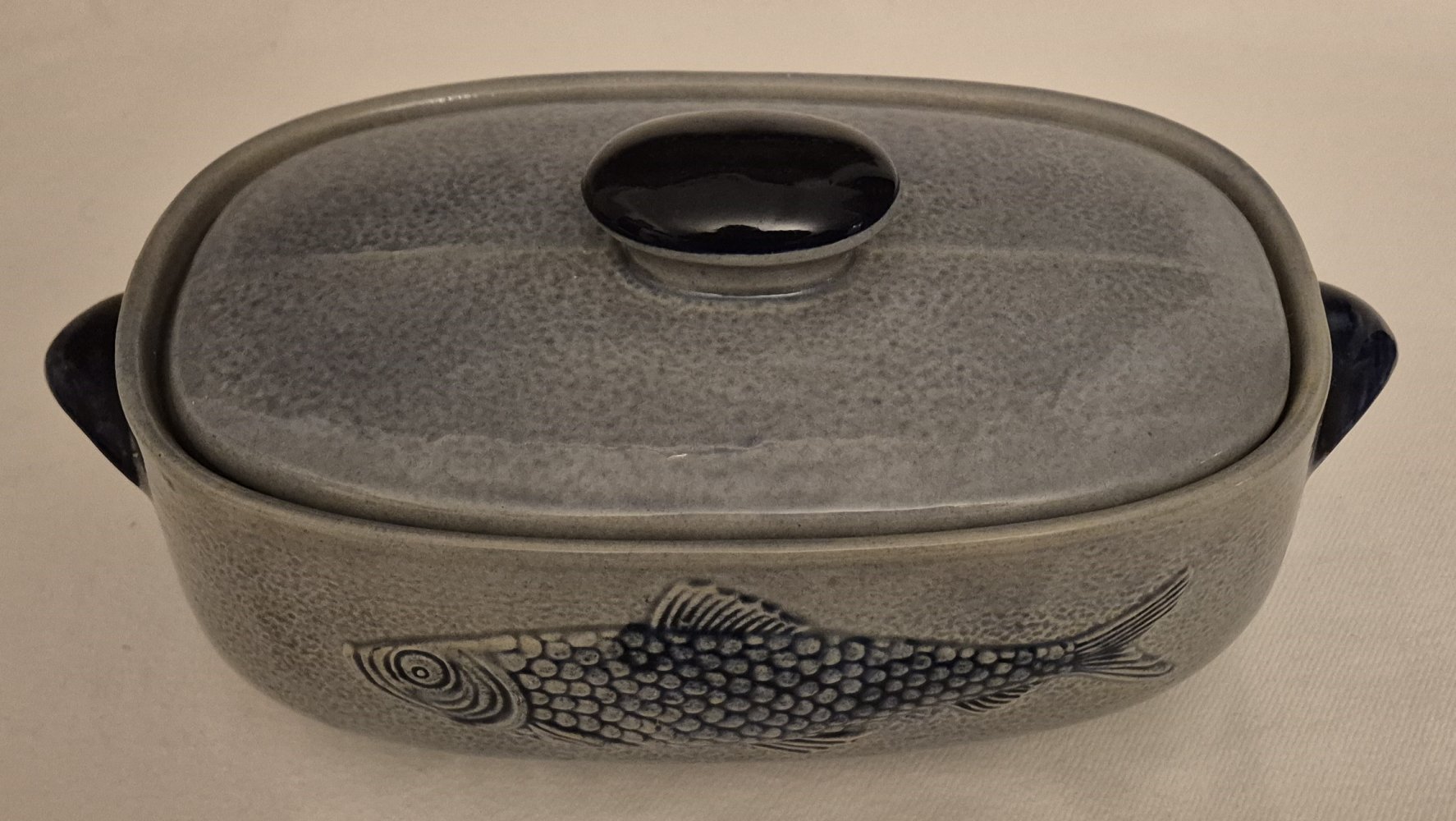 Marzi & Remy Westerwald Steinzeug Fischtopf Fisch Terrine 1,5 l