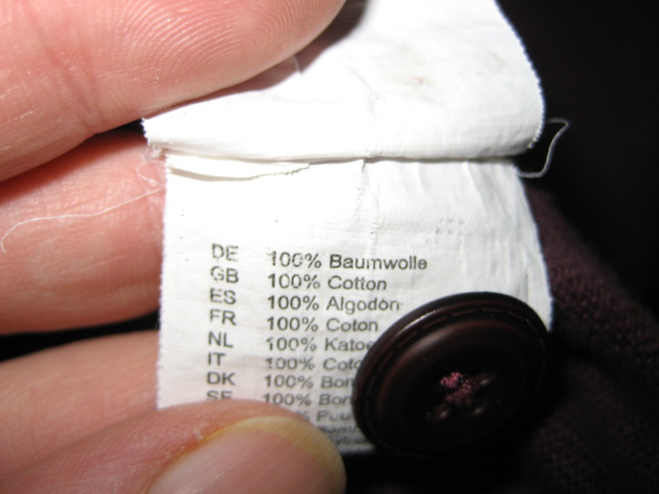 S. Oliver Pullover, V-Ausschnitt, aubergine, Gr. 42