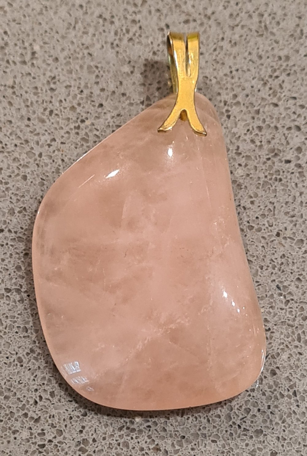 Anhänger Rosenquarz