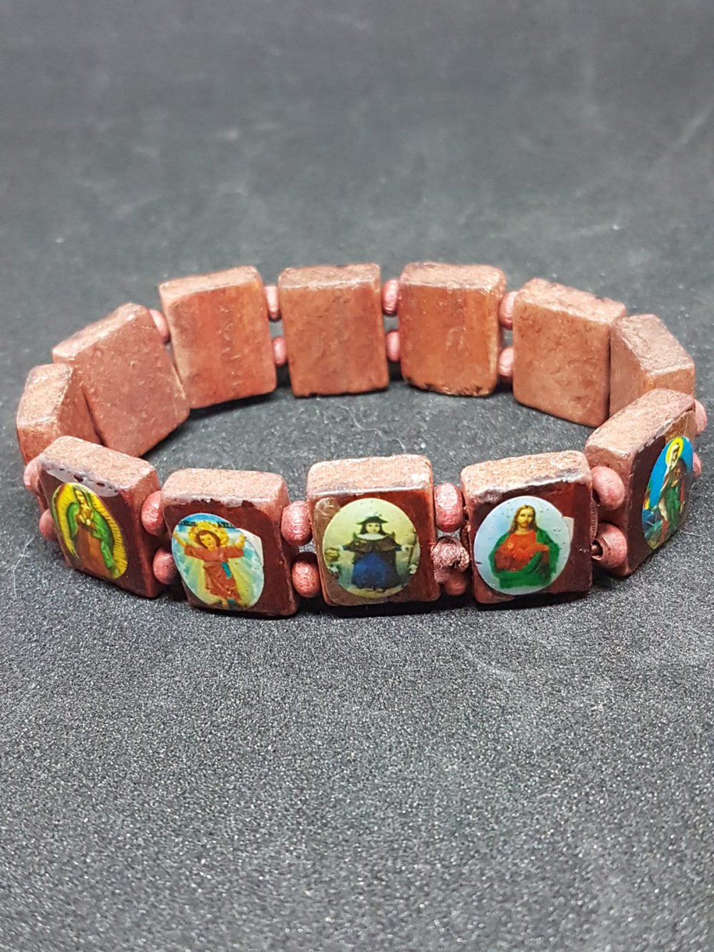 Armband Holz Heilige