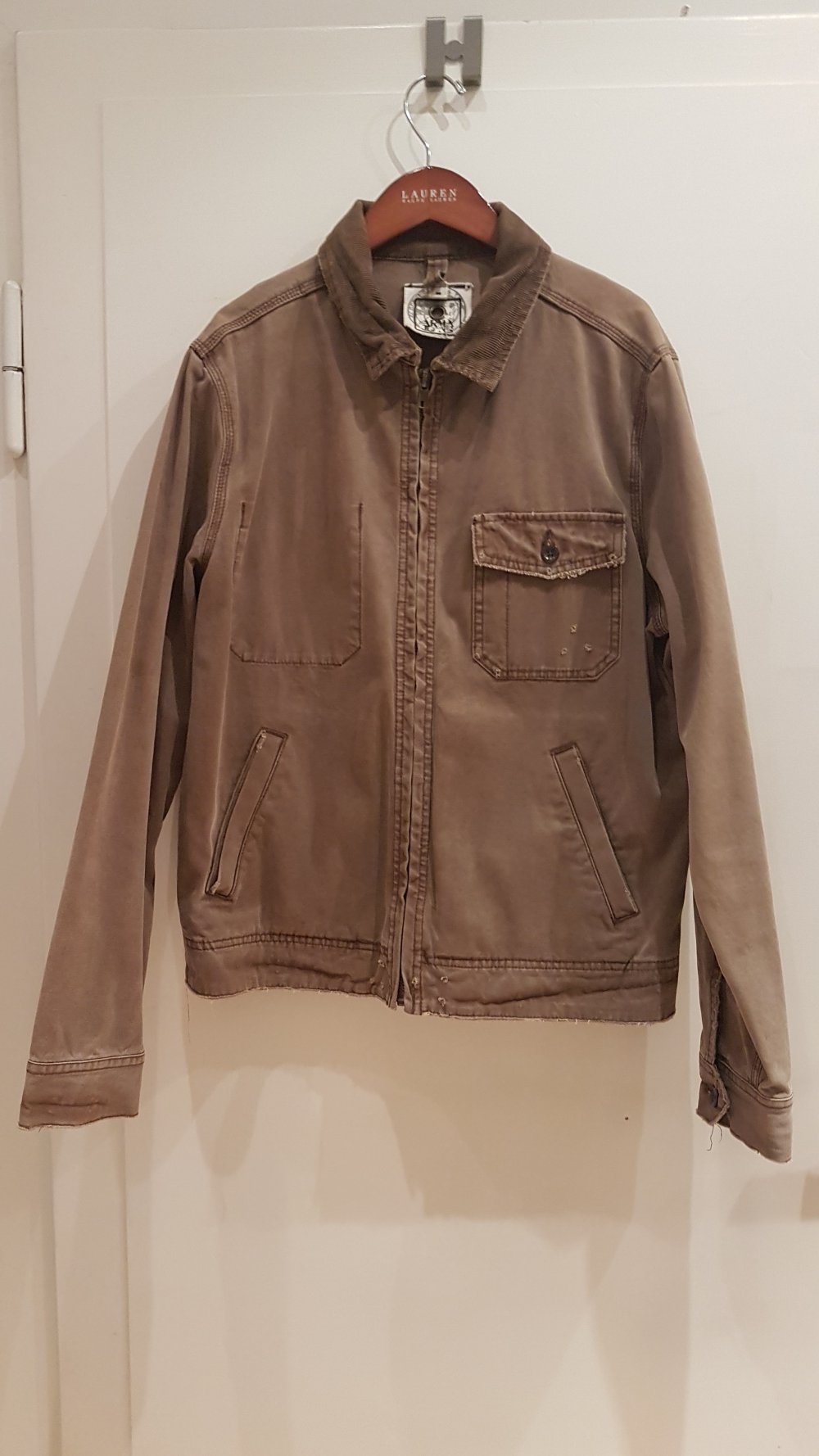 Arma Jeansjacke braun used look Gr M