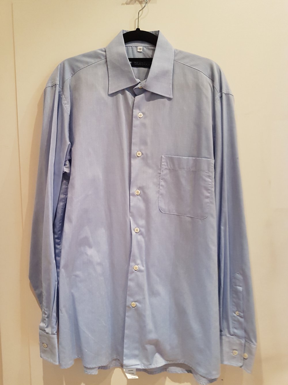 blueblack Hemd, blau, Gr. 39