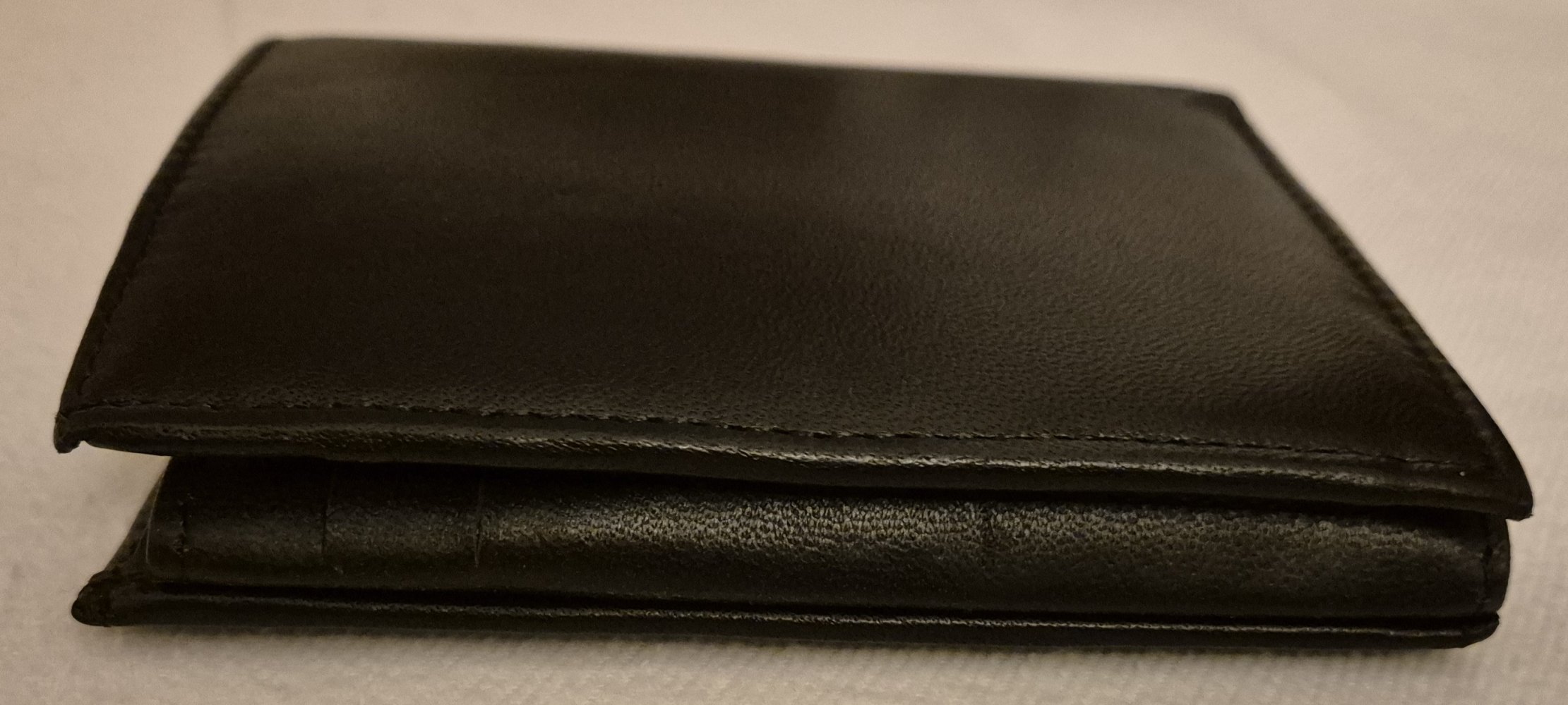 Portemonnaie Geldbörse Brieftasche Herren schwarz Leder - NEU