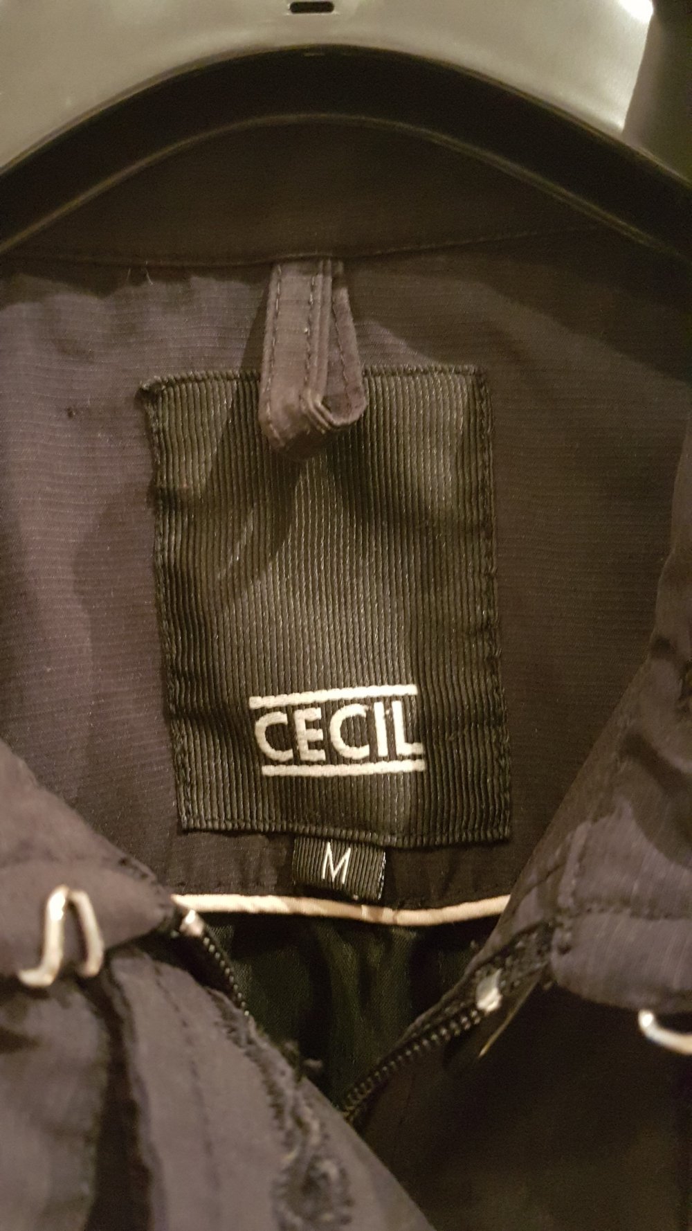 Cecil Parka Kurzmantel schwarz Gr M