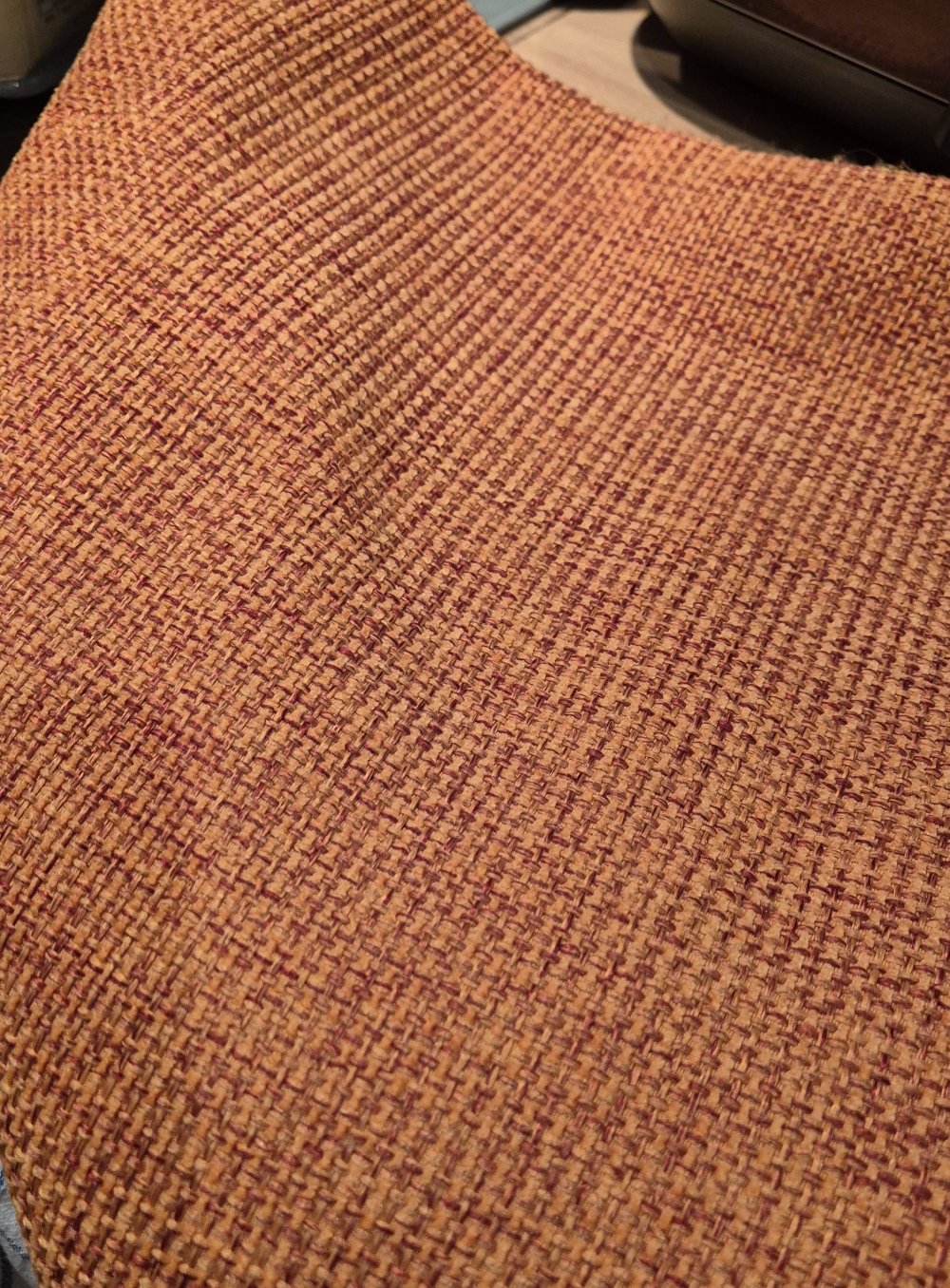 2 Kissenbezüge Kissenhüllen orange 47 cm x 47 cm