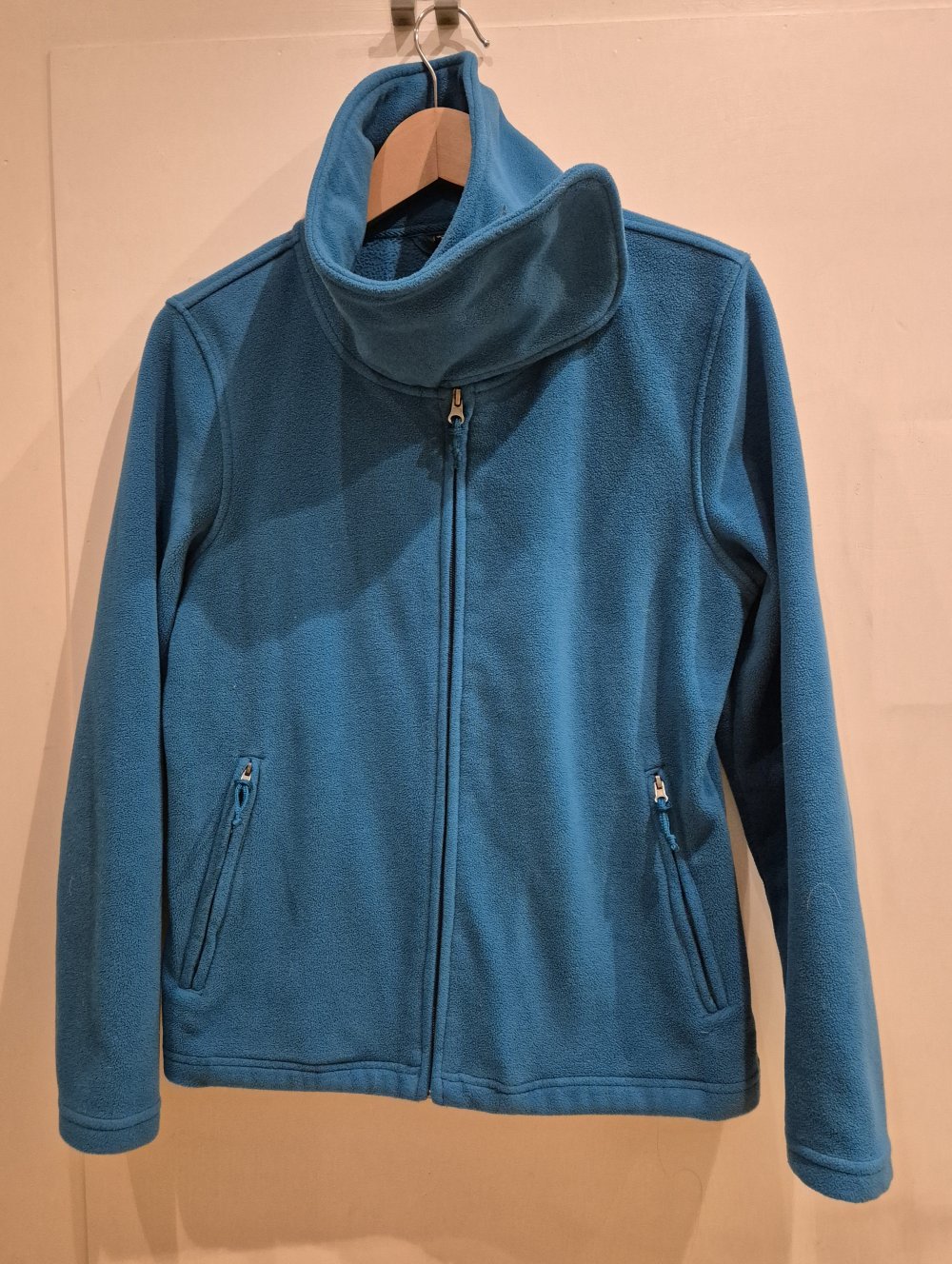 Crane Fleecejacke Jacke petrol türkis Gr 36/38