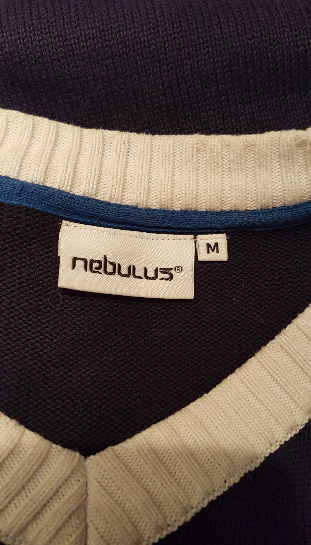 Herren Nebulus Pullover blau Gr M