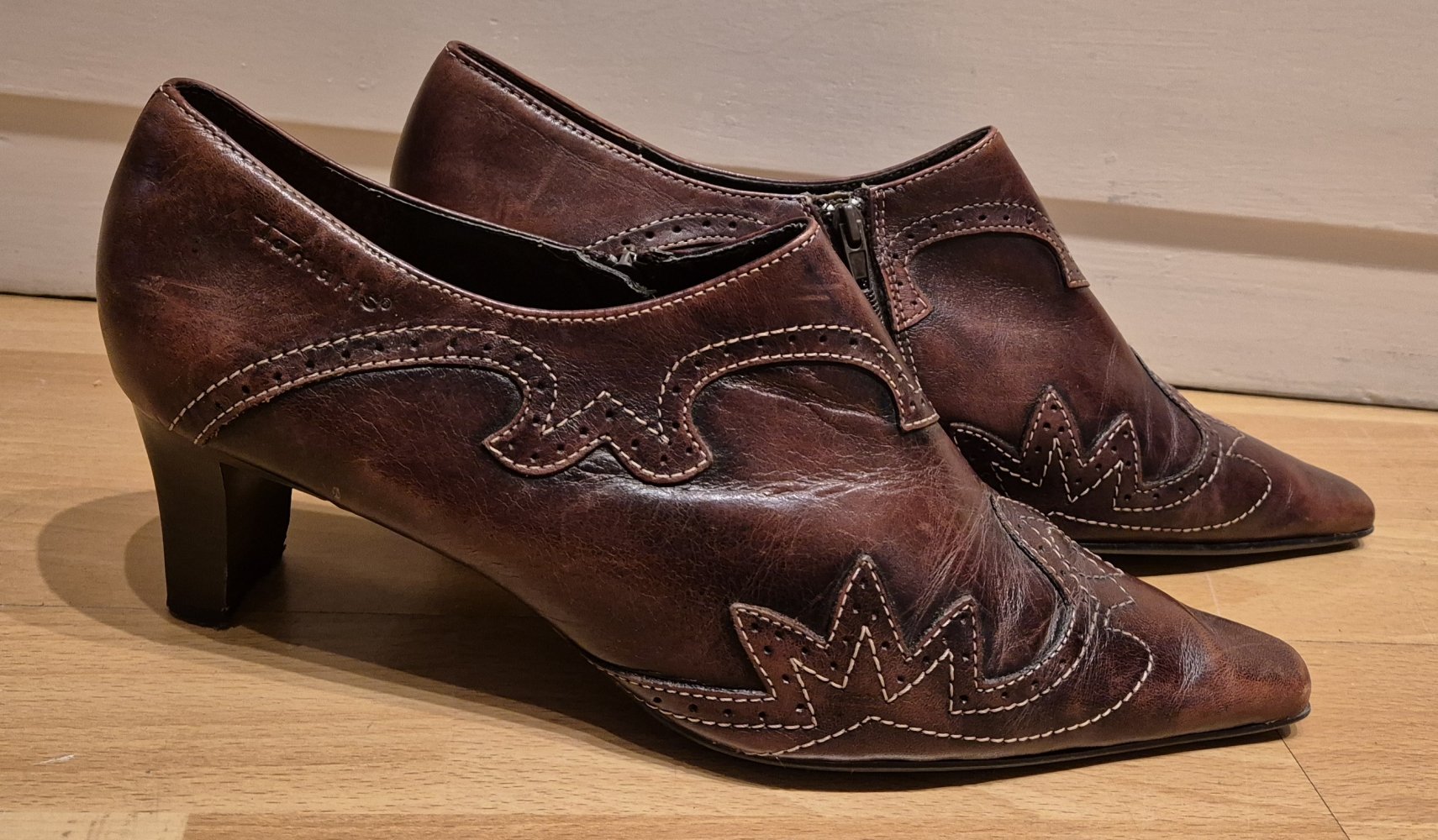 Tamaris Schuhe Pumps, braun, Gr 41