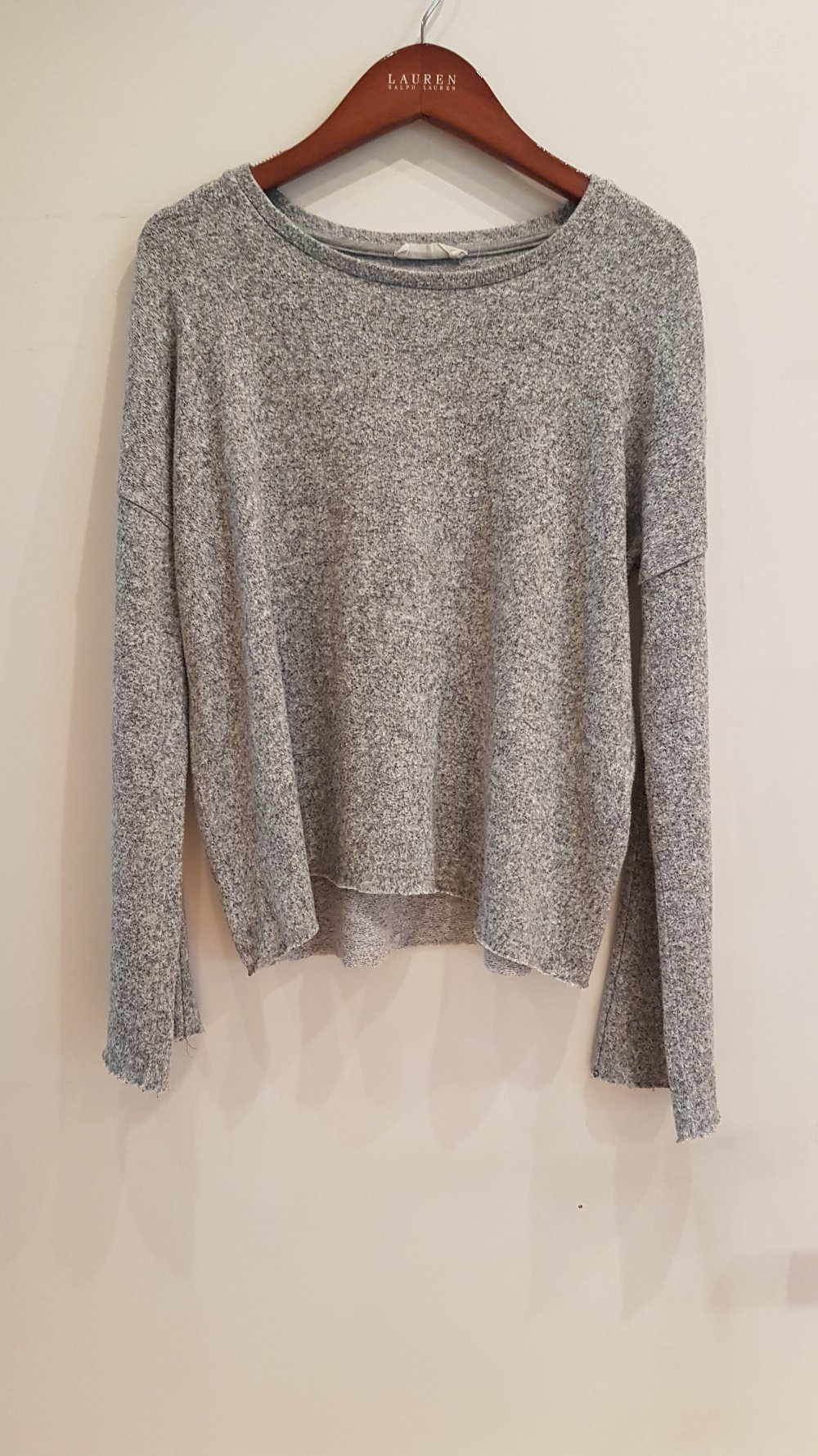 24 colours Pullover, Sweater, grau meliert, Gr 36