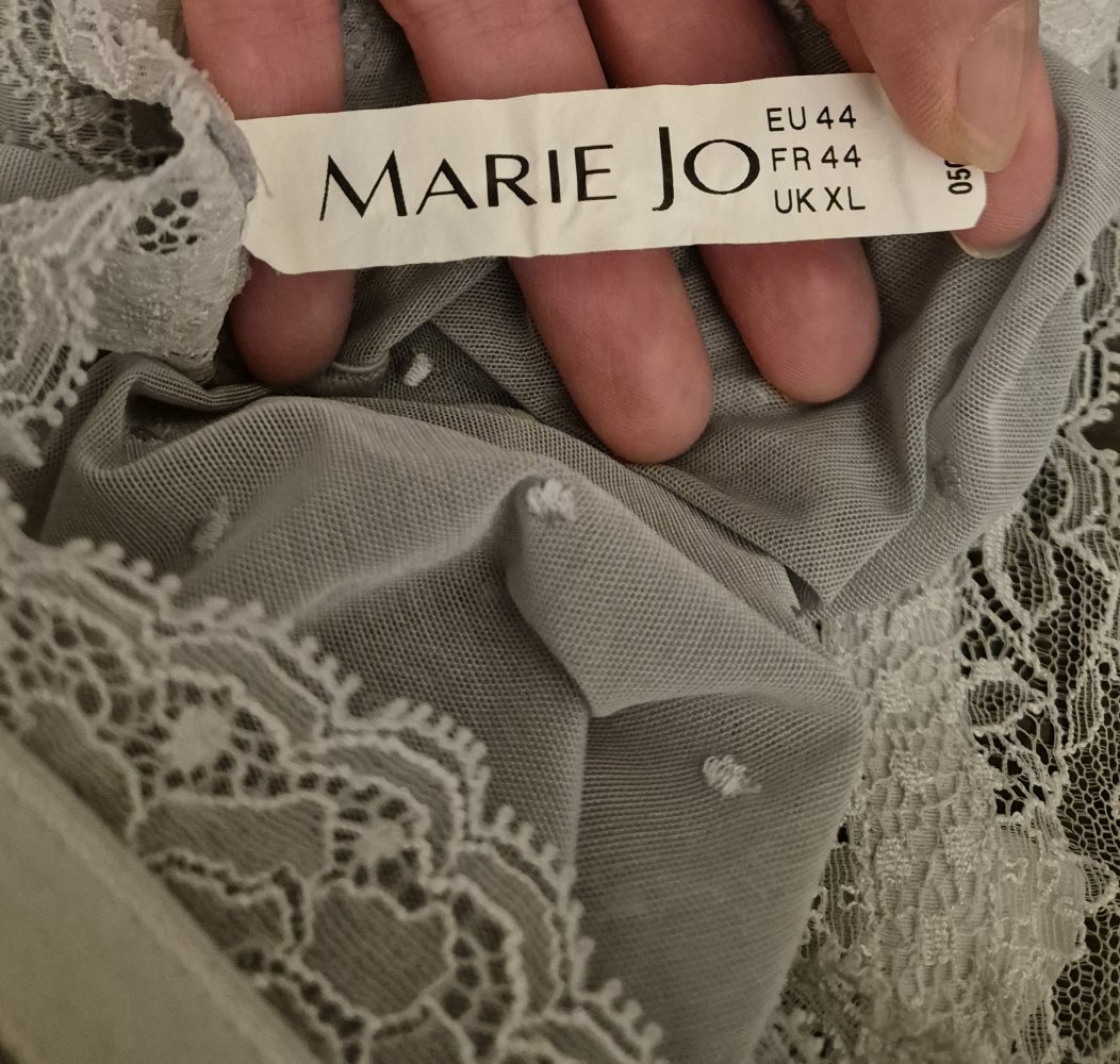 Slip Marie Jo grau Spitze Gr 44 - Neu