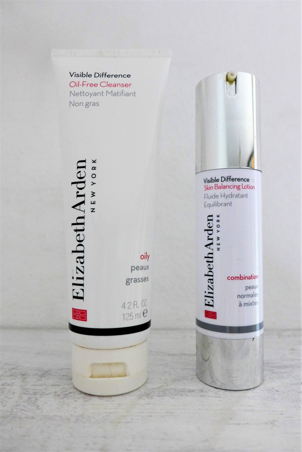 Elizabeth Arden Visible Difference Oil-free Cleanser & Skin Balancing Lotion
