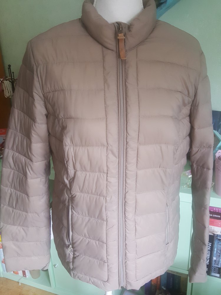 Hübscher Mokka brauner Windbreaker / Übergangsjacke von Tom Tailor
