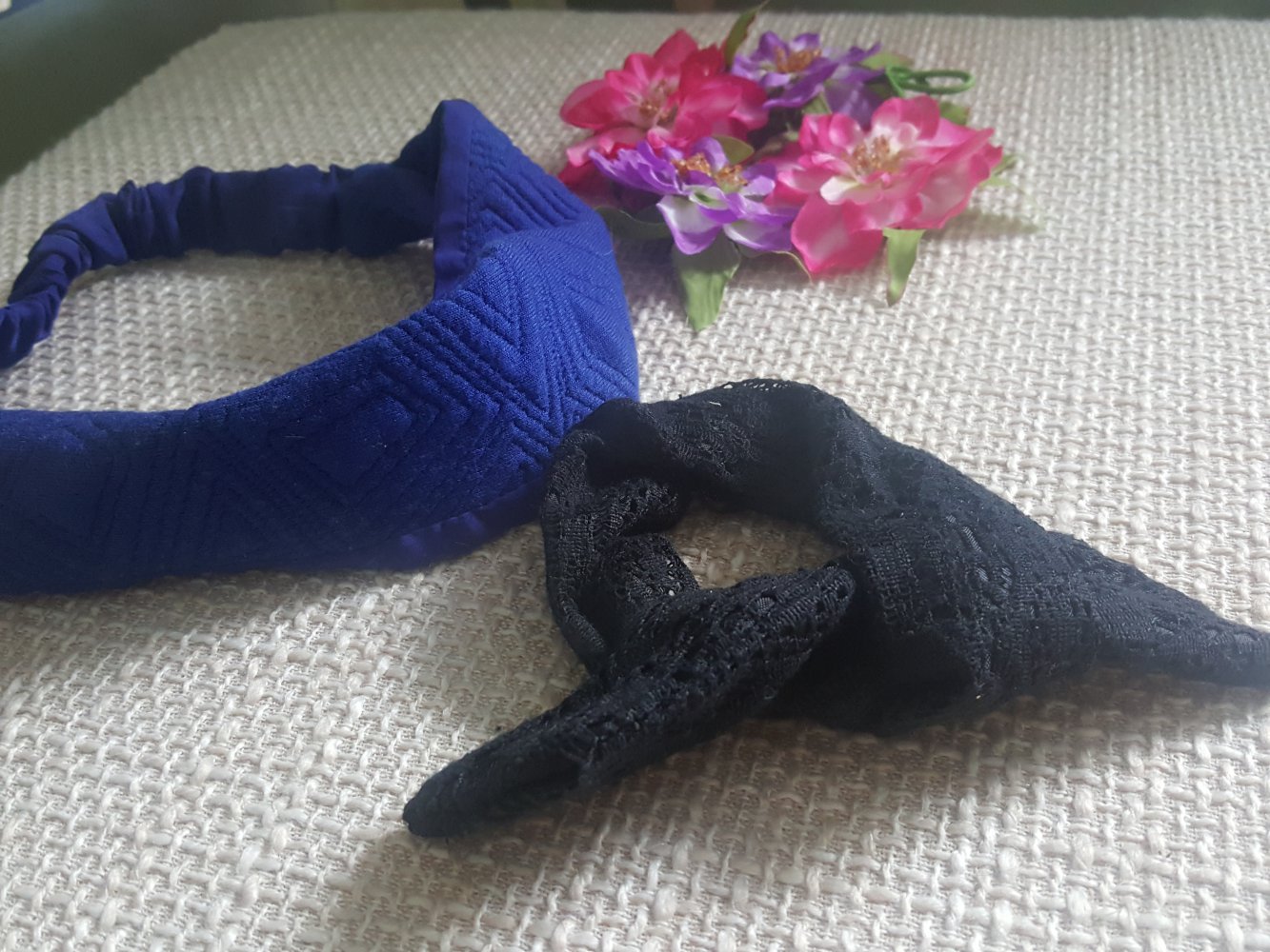 3 verschiedene Haarbänder