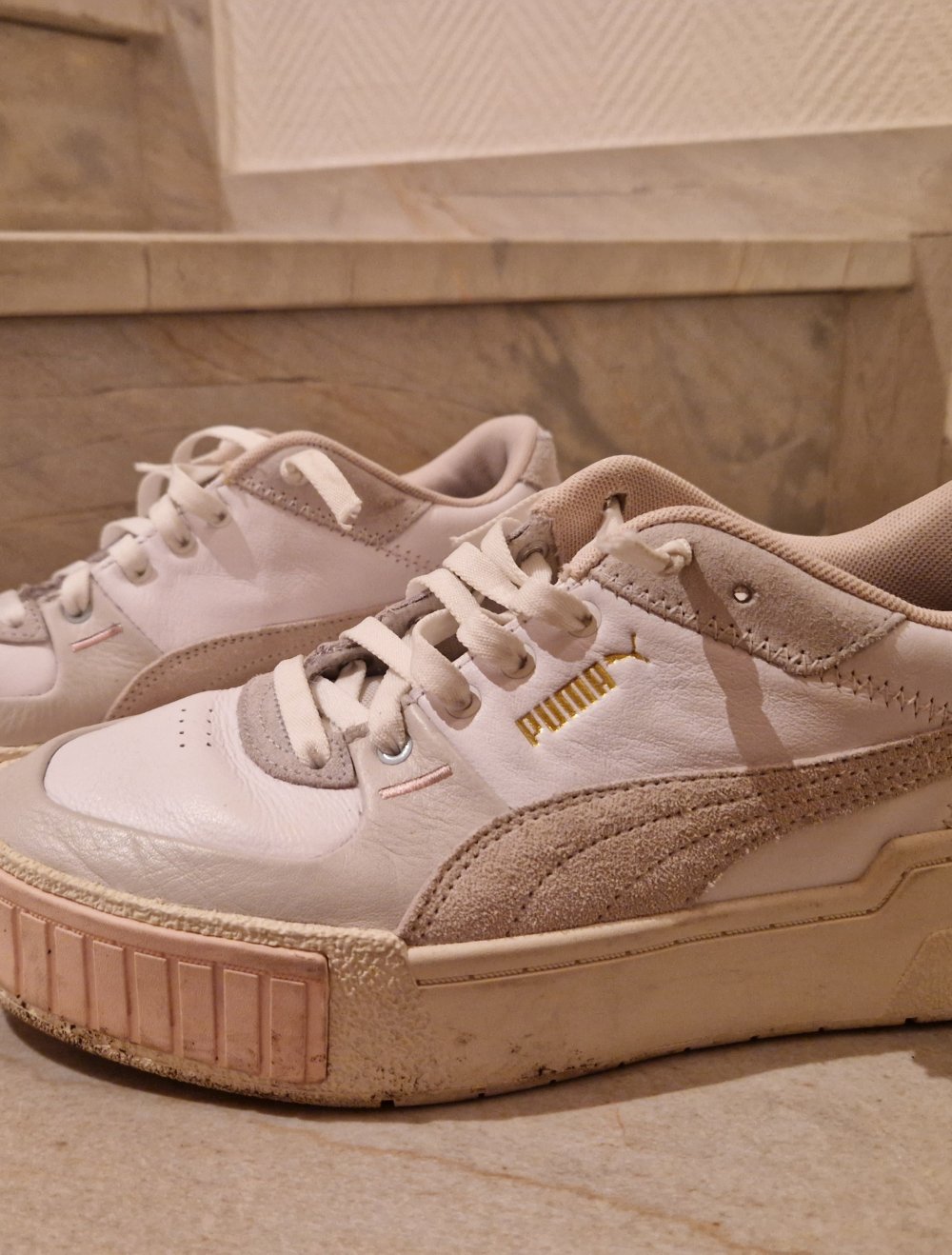 Puma Sneaker Turnschuhe Sportschuhe Pastell Plateau Soft Foam 41