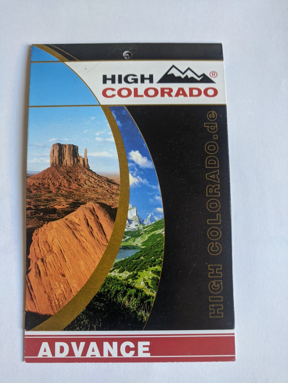 schwarze Regenjacke High Colorado