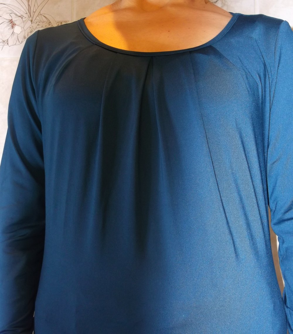 Langarmshirt Marie Lund türkis