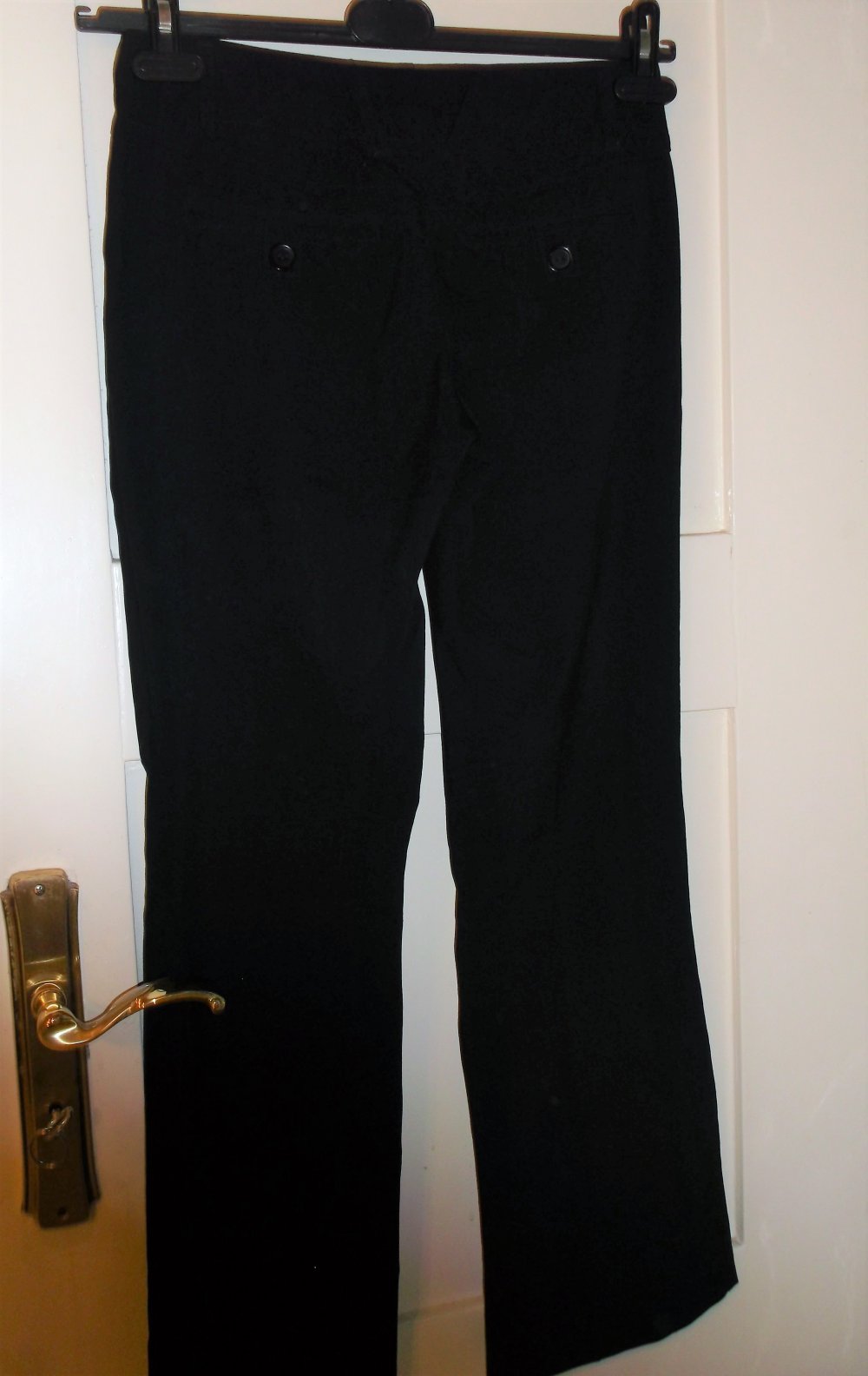 schwarze Stoffhose Gr. 34