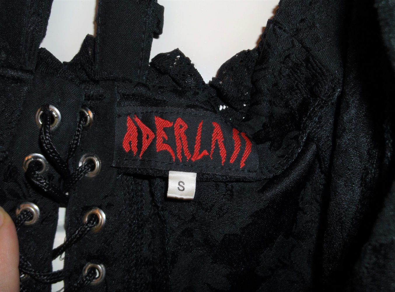 Gothickleid Aderlass Minikleid