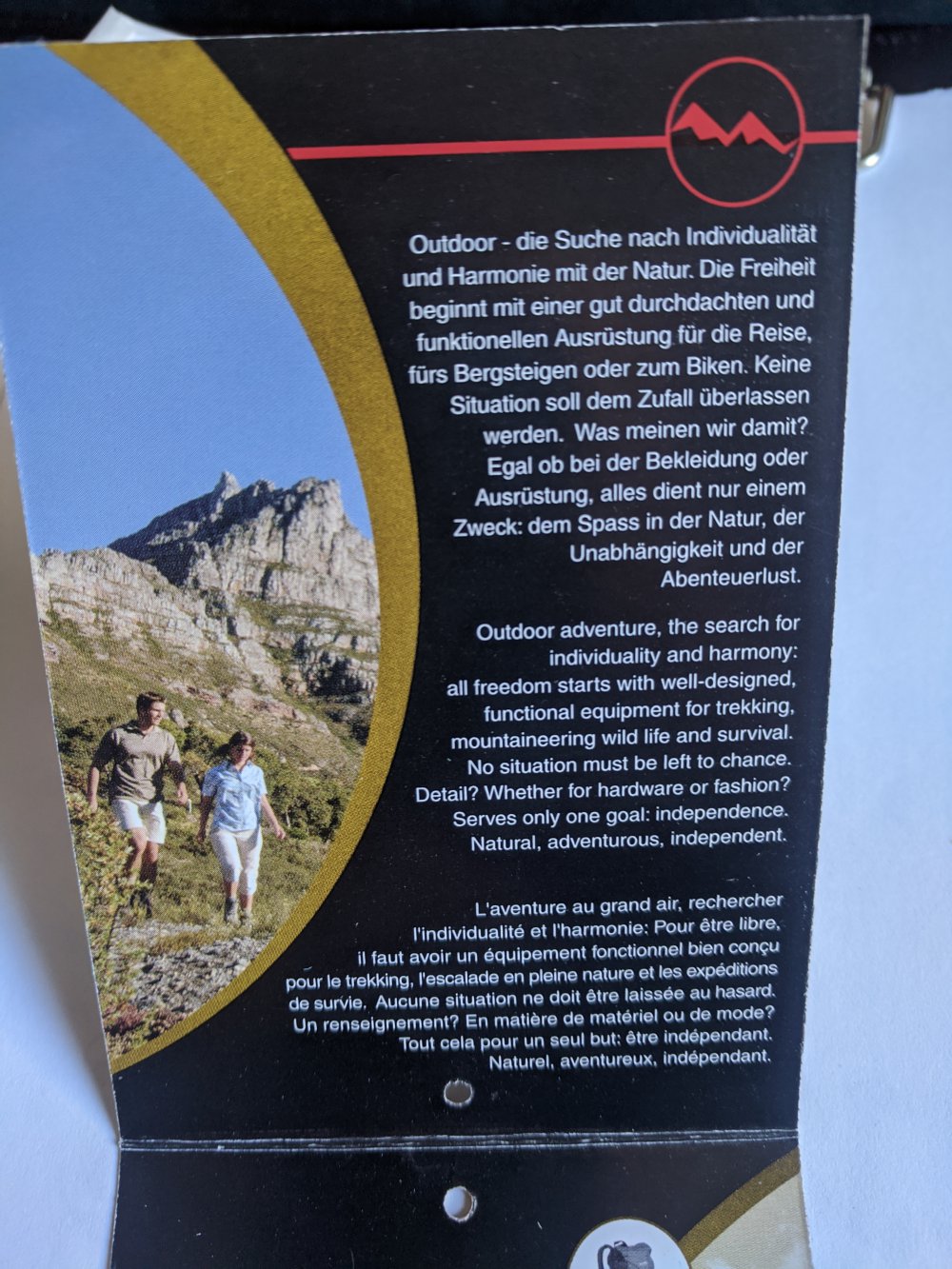 schwarze Regenjacke High Colorado