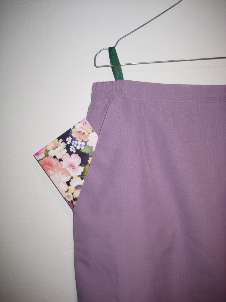 Fliederfarbener Vintage Bleistiftrock! flieder, büro, mad men, lila, helllila, schick, edel, vintage, fünfziger stil, fifties, sixties, canda, c&a