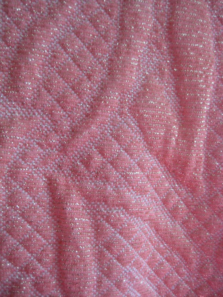 Wunderschönes Kleid mit strukturiertem Stoff! rosa, pink, lachsfarben, gold, blattmuster, strukturstoff, tailliert, fünfziger, sechsziger, retro, klassisch