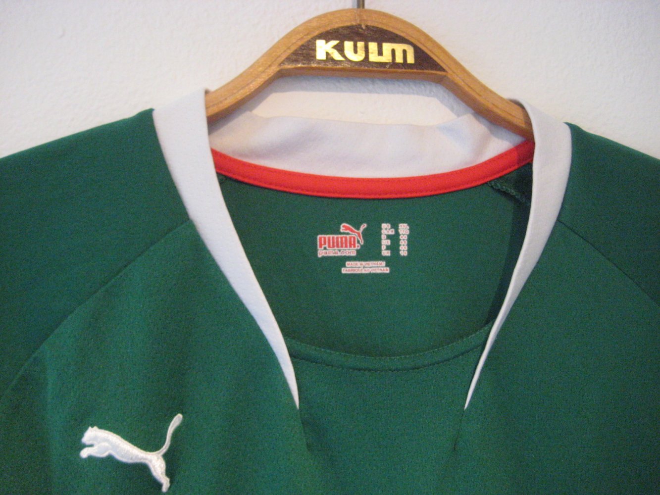 Dunkelgrünes Sporttrikot von Puma! sport, activewear, sportshirt, sporttrikot, plussize, unisex