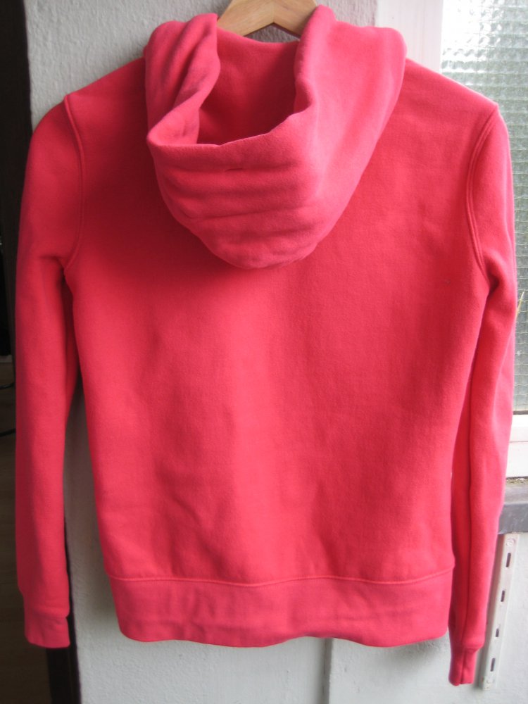 Hellrote Hoodiejacke von Tommy Hilfiger, sporty, sportswear, kuschelig, warm, weich, sweater, pulli, hellrot, bequem, lässig, überzieher, pulli, hoodie