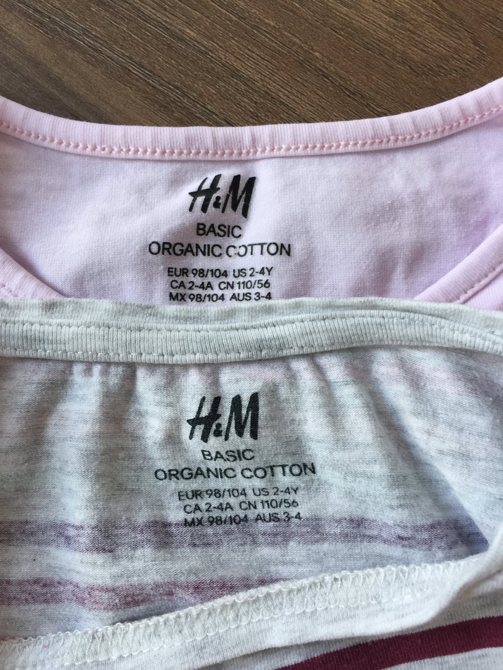 Langarmshirt-Doppelpack Gr. 98/104