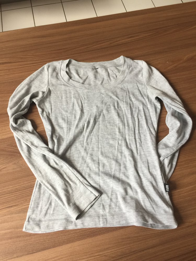 Langarmschirt Rundhalsausschnitt