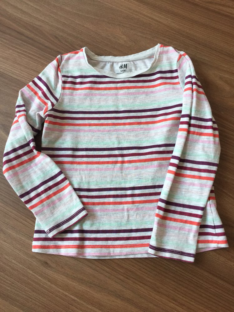 Langarmshirt-Doppelpack Gr. 98/104