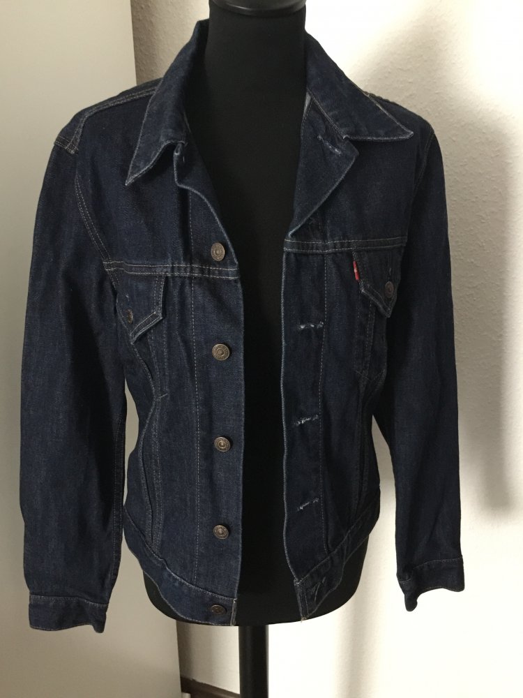 Dunkelblaue Jeansjacke Gr. M