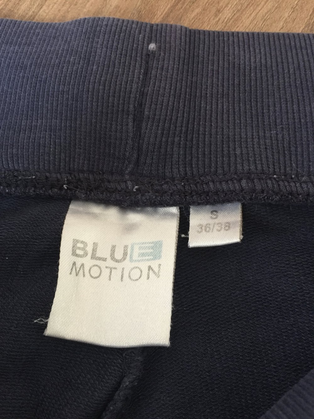 Dunkelblaue Bequemhose Gr. 36/38