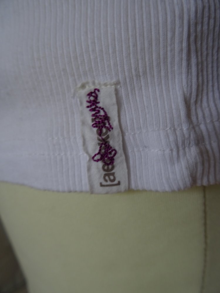 Top Hemd aemkei 38 40 wie Neu M L Unterhemd gerippt Knöpfe weiß BERLIN