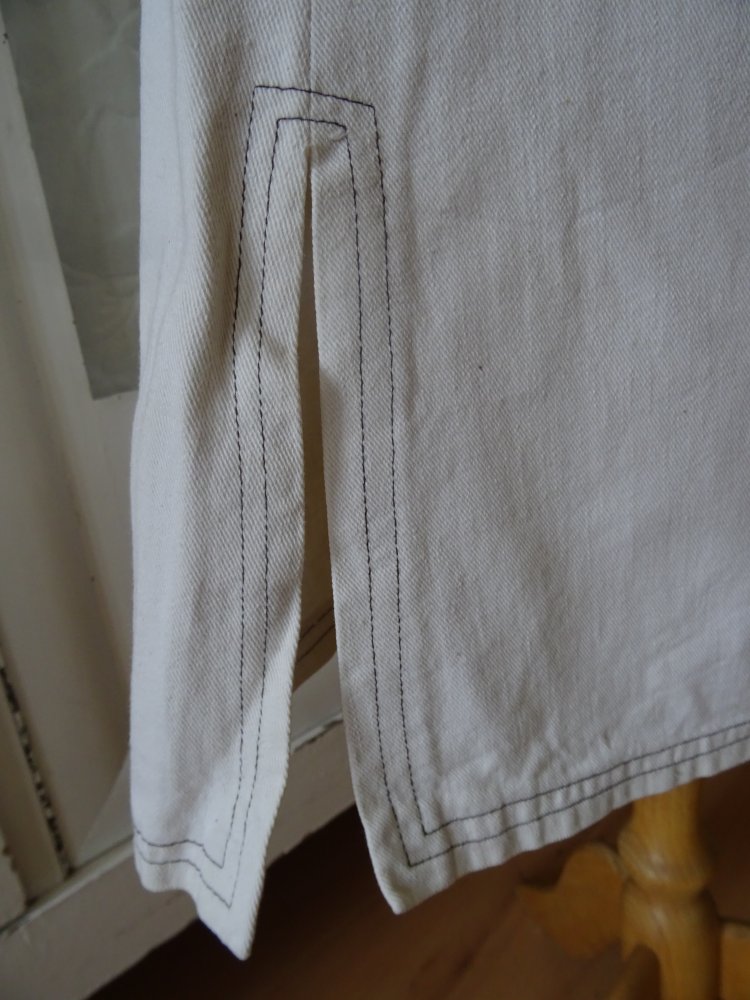 Vintage Rock 36 34 60er 70er Baumwolle Weiß Rockabella BERLIN